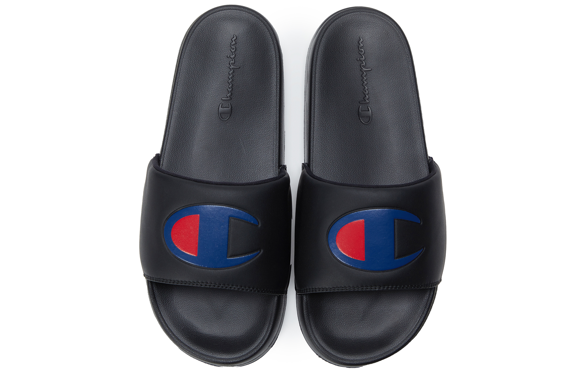 Lookbook Champion Campus Slip-On 'Hitam' sepatu casual pria wanita. U1CFASU05U1