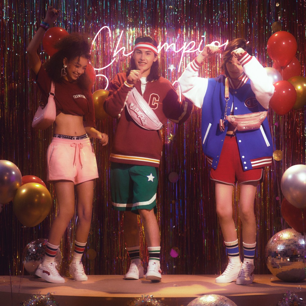 Cheap Champion Campus 星空流行高帮 1.0 '多功能白红' U3AFCKM05A1