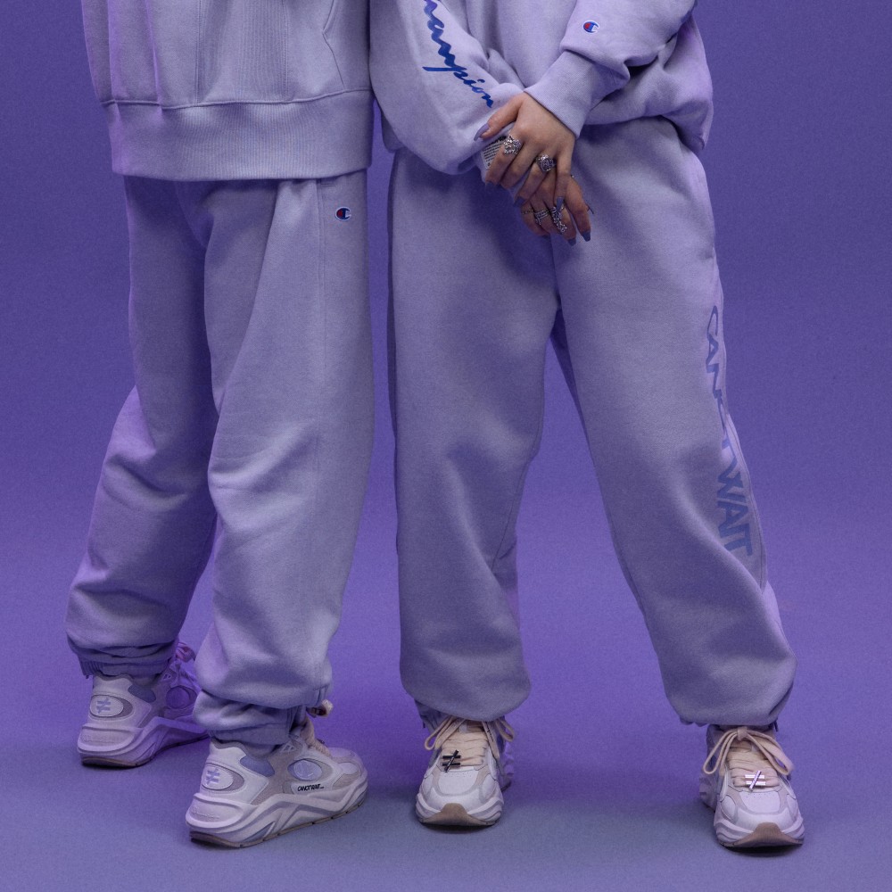 Cheap Champion CANOTWAIT_ x Champ Breaker ''Grigio Viola'' U2DFCCM06R1
