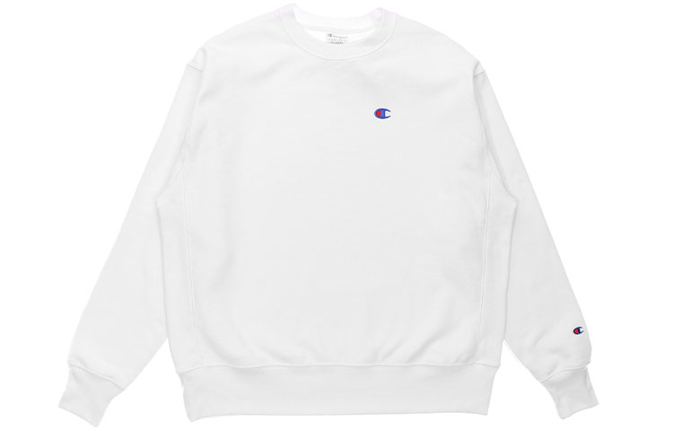 Champion Casual Pullover Crewneck Sweatshirt Unisex White (US Version) GF70-Y06145-1