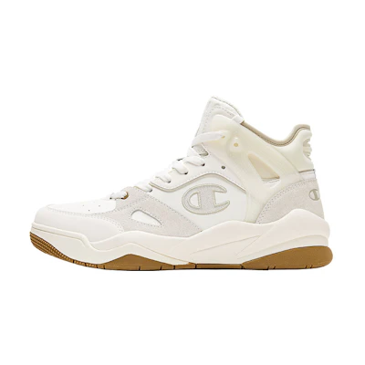 Champion Champ Hoop Mid 'Retro Sports White Yellow'