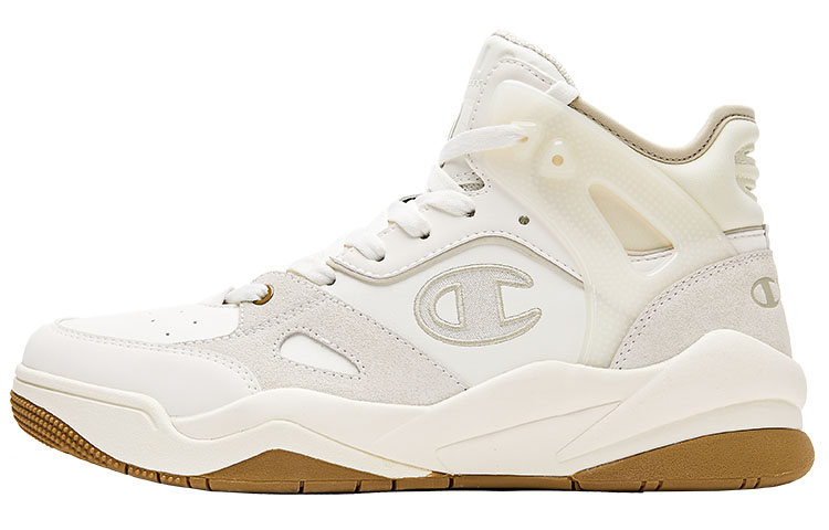 Champion Champ Hoop Mid 'Retro Sports White Yellow' U2CFCBM02D1