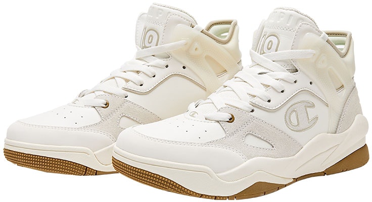 Champion Champ Hoop Mid 'Retro Sports White Yellow' U2CFCBM02D1 Order Champion Champ Hoop Mid 'Retro Sports White Yellow' U2CFCBM02D1