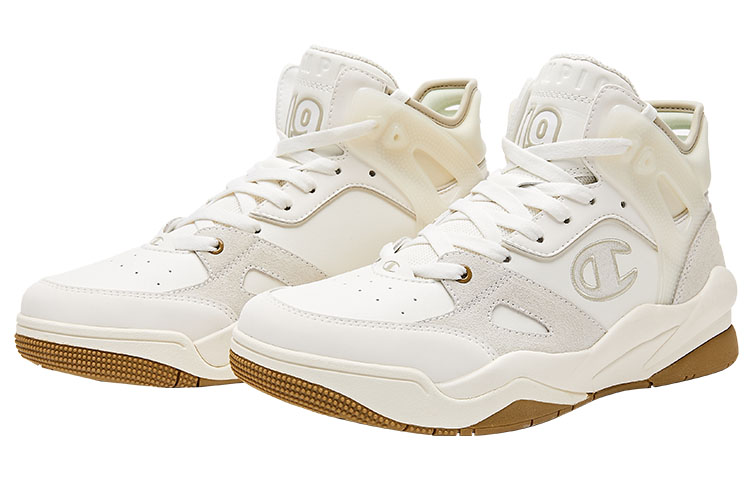 Order Champion Champ Hoop Mid ''Retro Sport Bianco Giallo'' U2CFCBM02D1