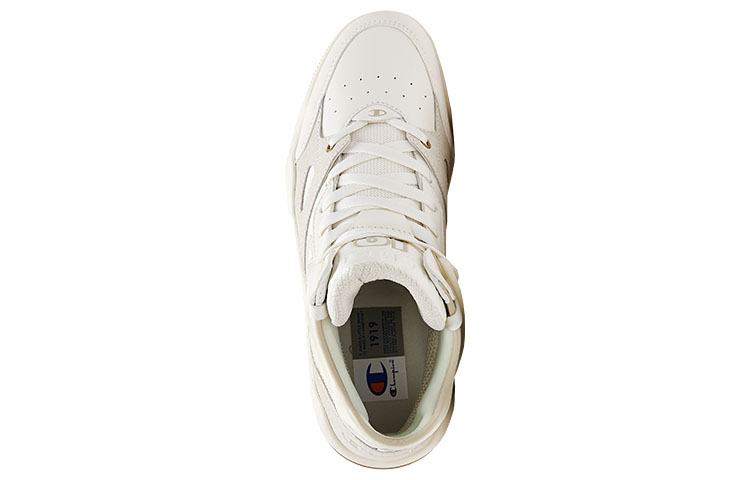 Lookbook Champion Champ Hoop Mid ''Retro Sport Bianco Giallo'' U2CFCBM02D1