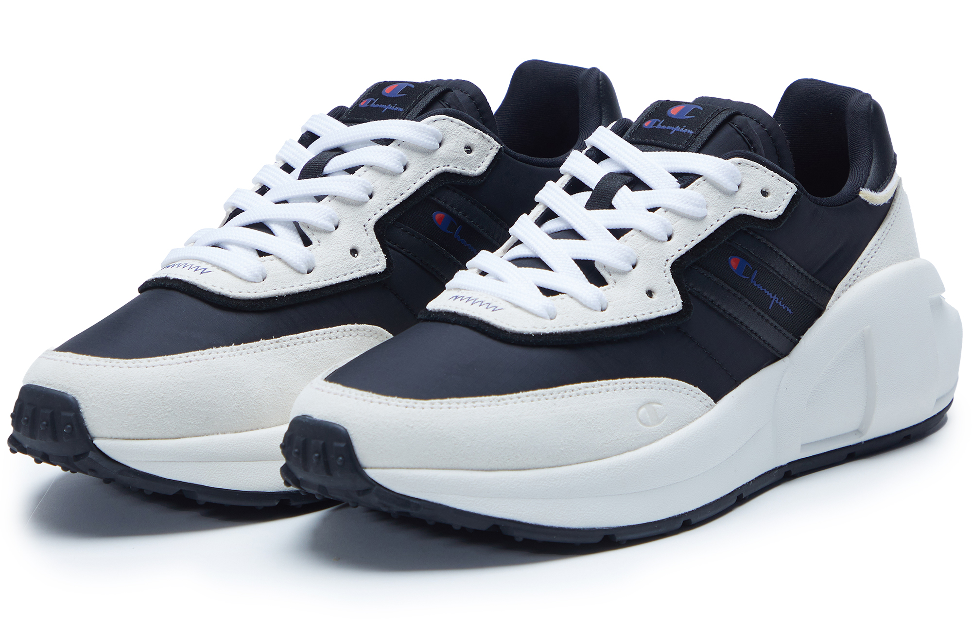 Order Champion Champ OG Retro Sports ''Logo Classico Nero e Bianco'' U1DFCCM01U2