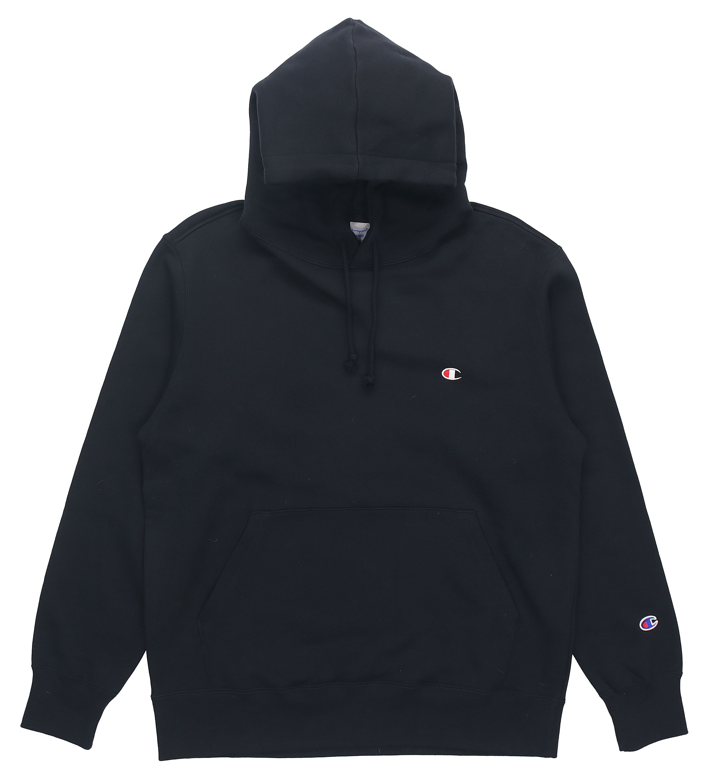 Champion Classic Dual Logo Embroidered Pullover Sweatshirt Navy Unisex Japan Edition C3-Q105-M603
