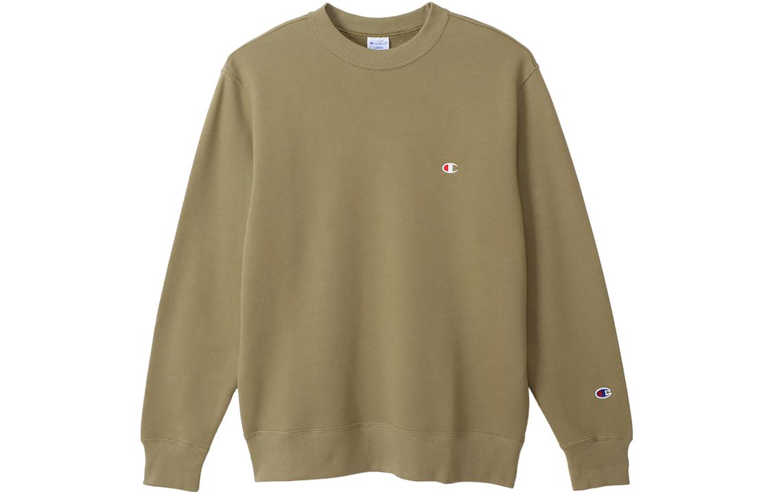 Champion Classic Dual Logo Sweatshirt Unisex Brown C3-W001-760