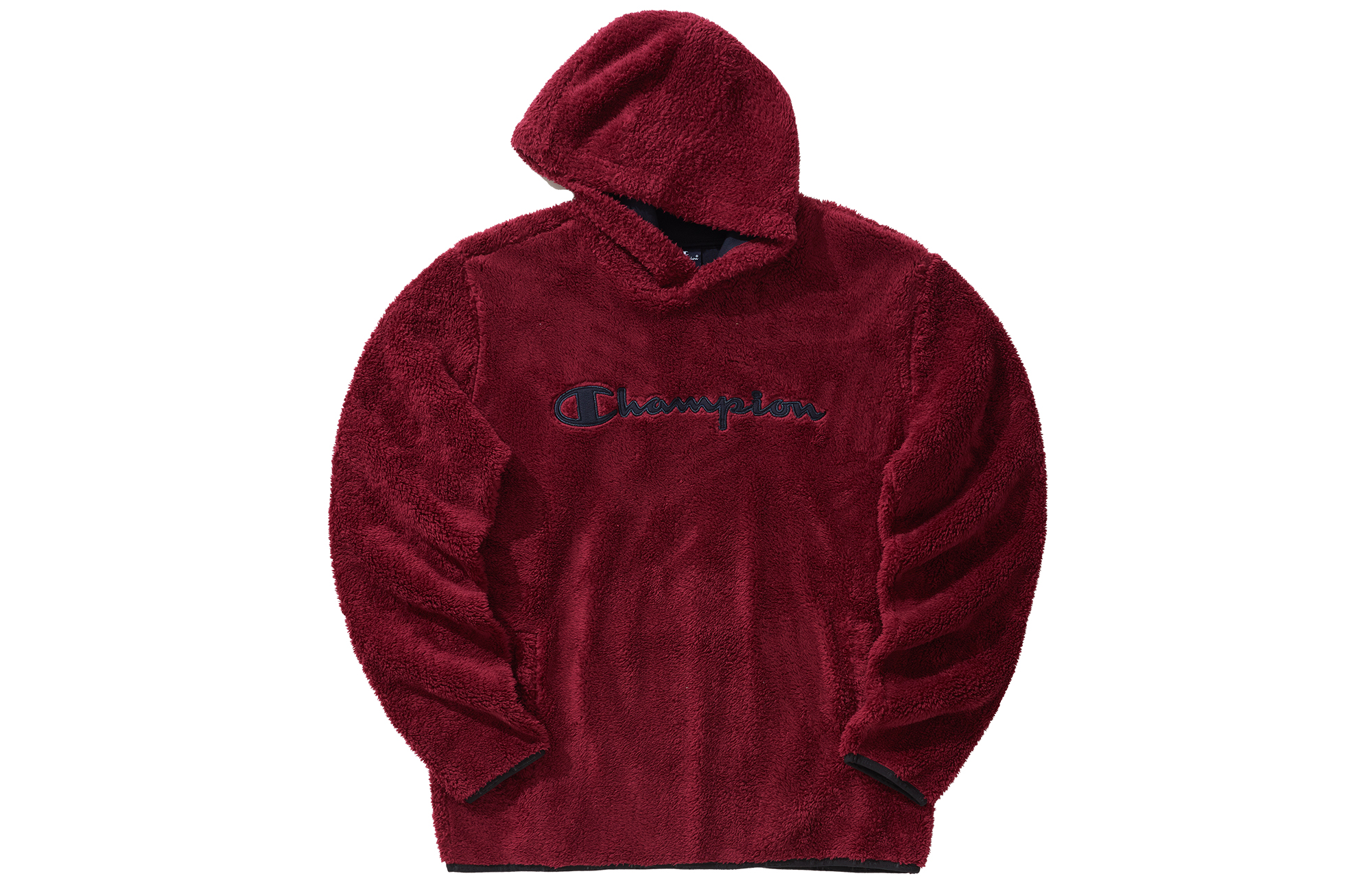 Champion Classic Logo Fleece Pullover Sweatshirt Unisex Casual Style EM-UOT01