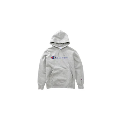 Champion Classic Script Hoodie Pullover Japan Edition Unisex C3-L122-070