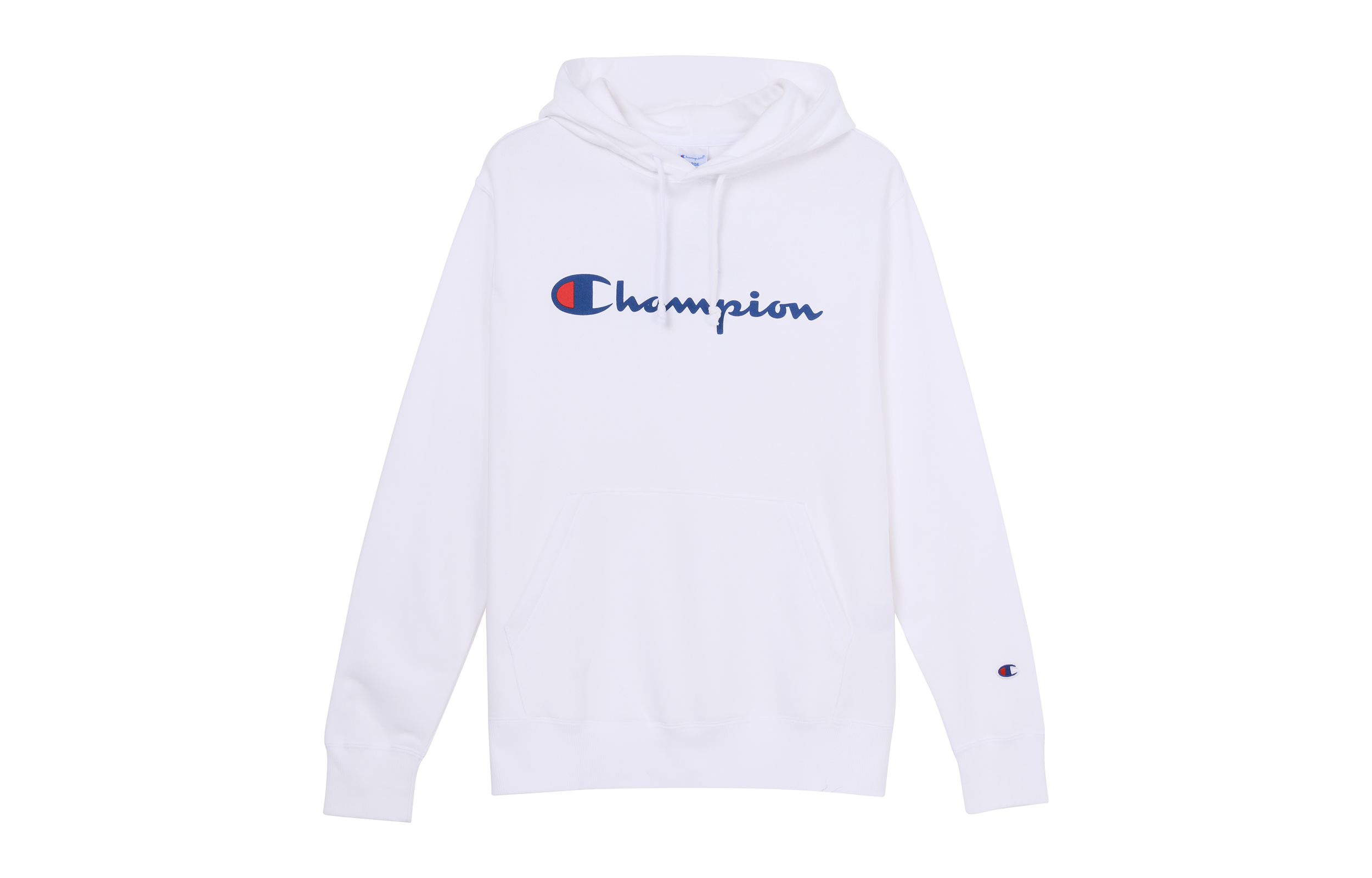 Champion Classic Script Logo Pullover Sweatshirt Japan Edition Unisex White C3-J117