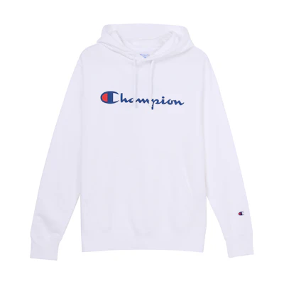 Champion Classic Script Logo Pullover Sweatshirt Japan Edition Unisex White C3-J117