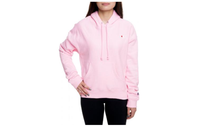 Champion Classic Small 'C' Logo Hoodie Pink - Unisex Premium American Edition GF757-Y06145-PKN-0