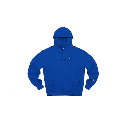 Champion Classic Small C Fleece Hoodie Deep Blue (US Version) UM-RSW01-C429