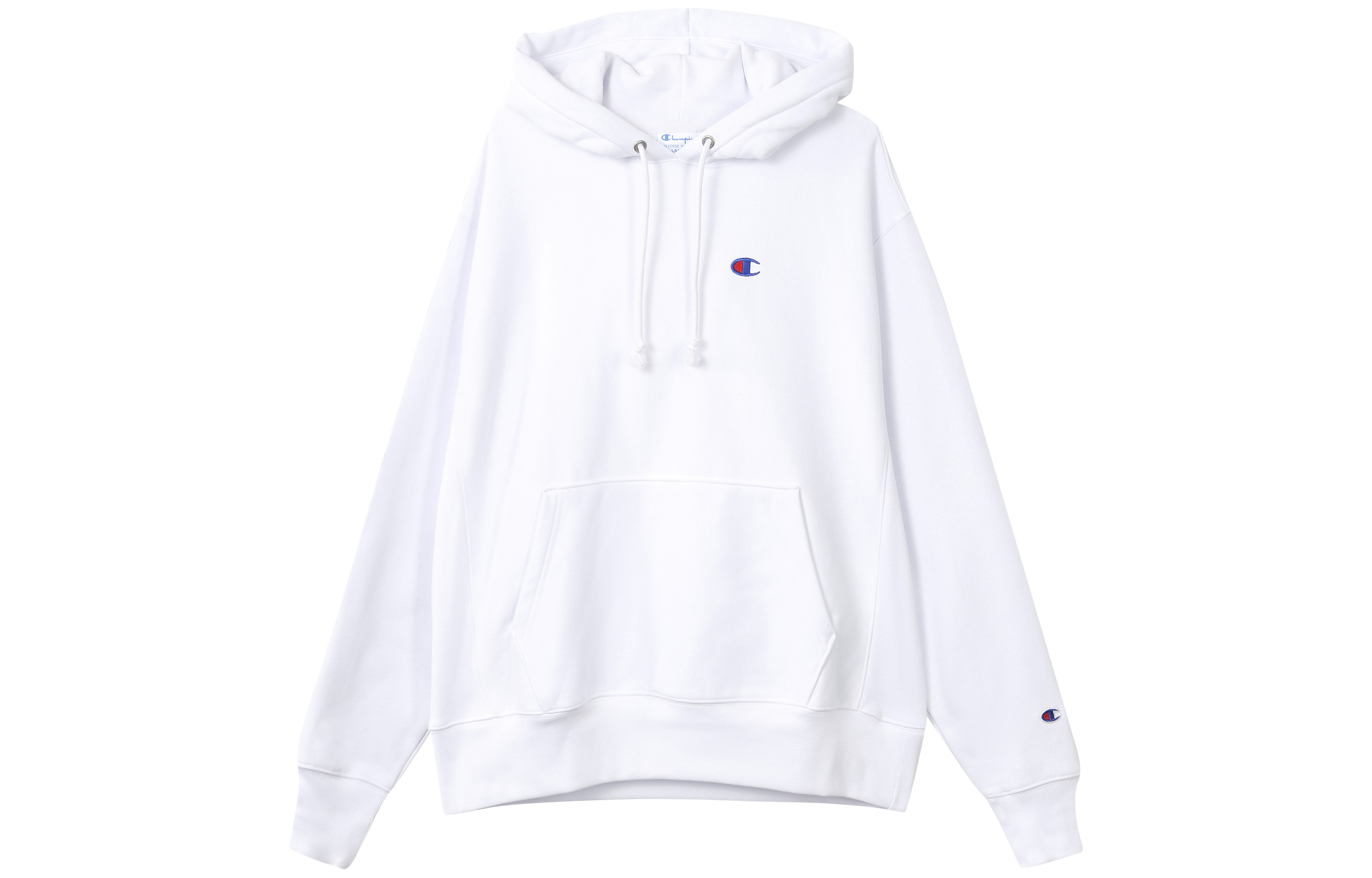 Champion Classic Small C Fleece Pullover Hoodie Japan Edition Unisex White UM-RSW01-C100