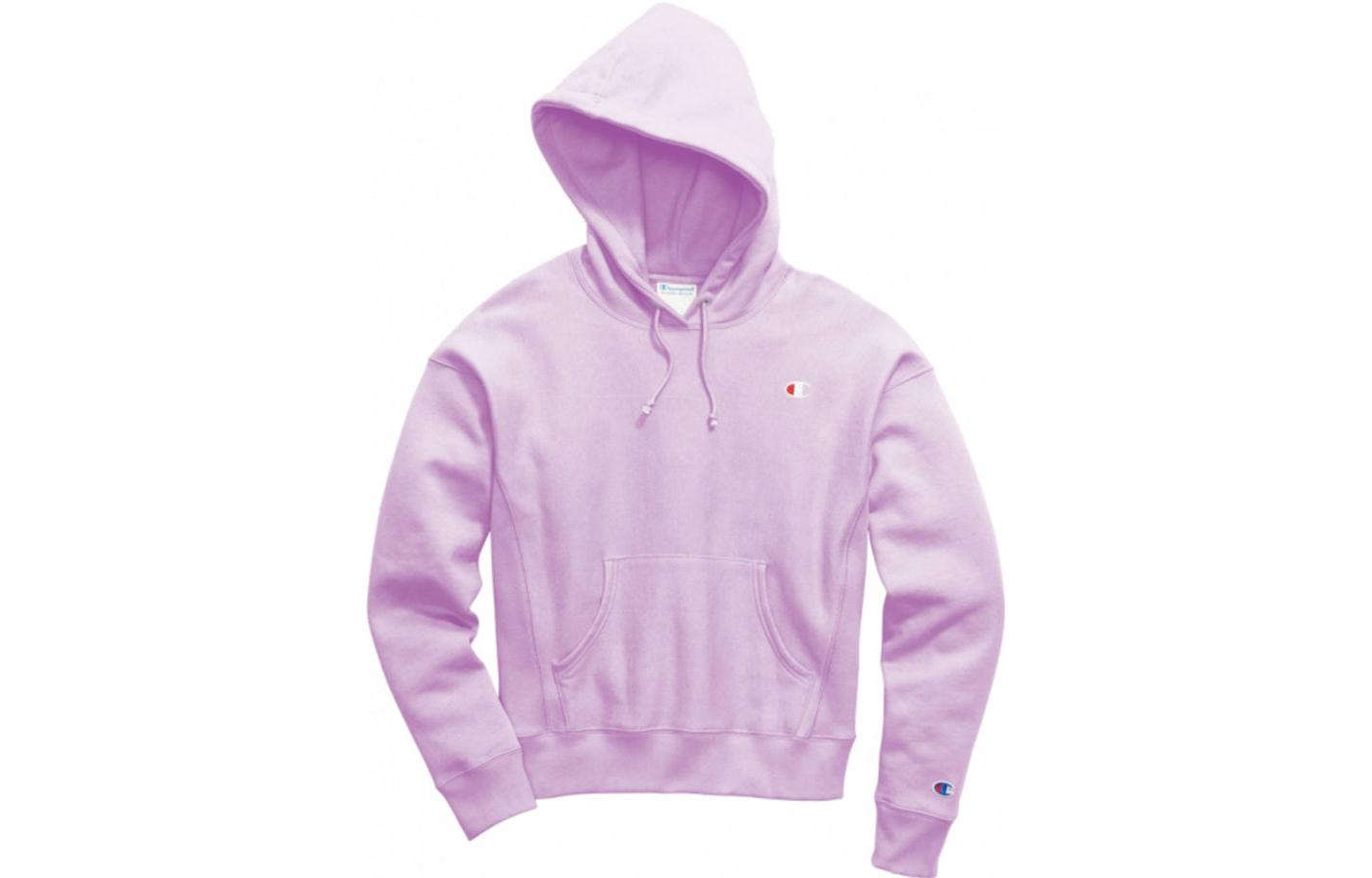 Champion Classic Small C Logo Premium Hoodie Purple - Unisex US Version GF757-Y06145-UB1