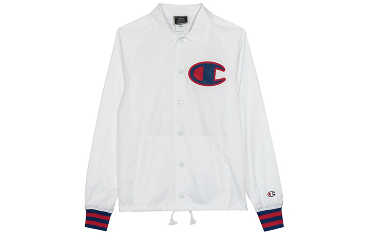 Champion Coach Jacket US Edition Unisex White V5089-549973-045