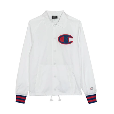 Champion Coach Jacket US Edition Unisex White V5089-549973-045