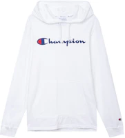 Champion Cotton Script Logo Print Pullover Sweatshirt Unisex White T4177-549921-WHE Champion Cotton Script Logo Print Pullover Sweatshirt Unisex White T4177-549921-WHE