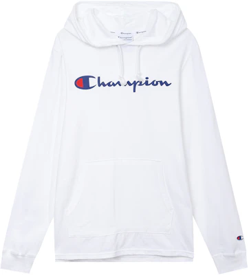 Champion 綿質Logo印花白色男女連帽衛衣 T4177-549921-WHE Buy Champion 綿質Logo印花白色男女連帽衛衣 T4177-549921-WHE