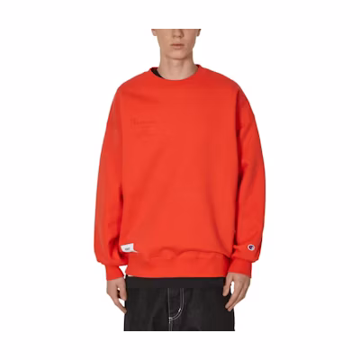 Champion Crewneck Long Sleeve Pullover Sweatshirt C8Z018