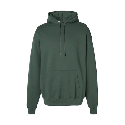 Champion Cuffed Logo Fleece Pullover Sweatshirt Unisex - Dark Green S700-14