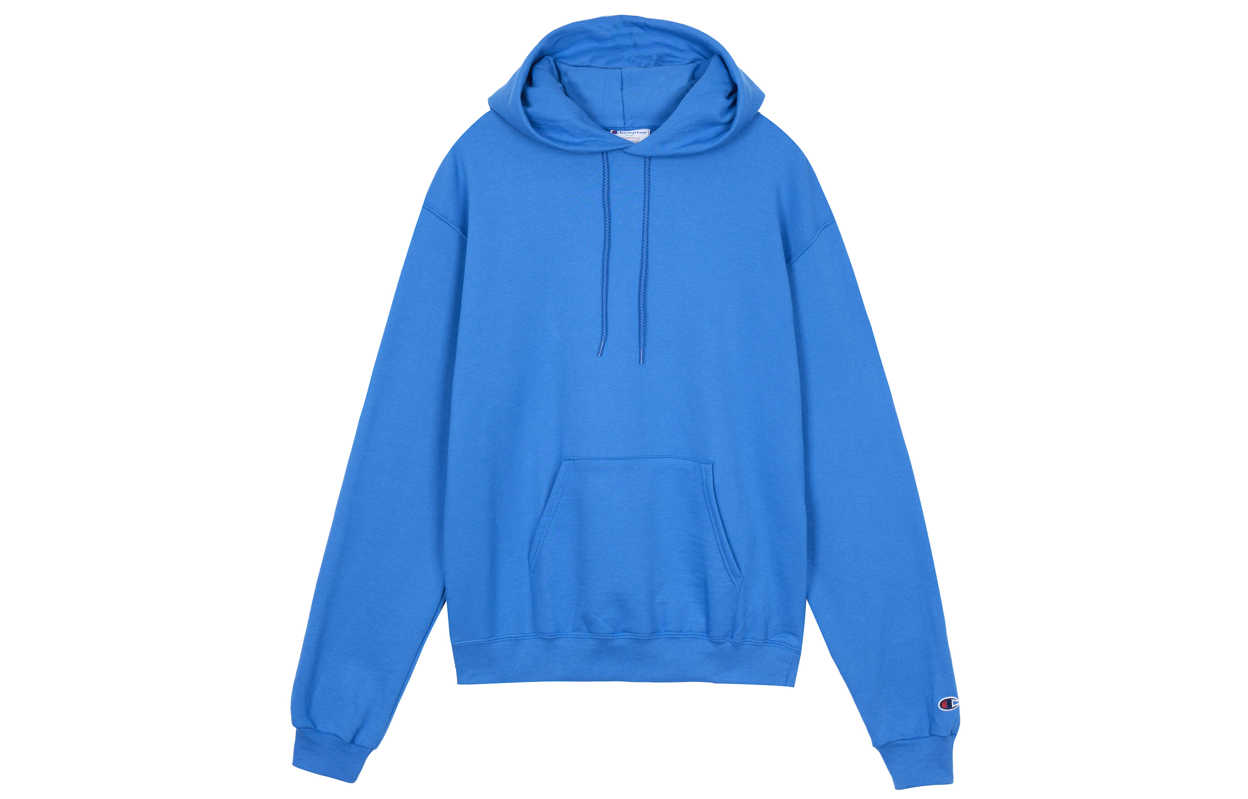Champion Cuffed Logo Hoodie Sky Blue Unisex Couple Style (US Version) S700-RB