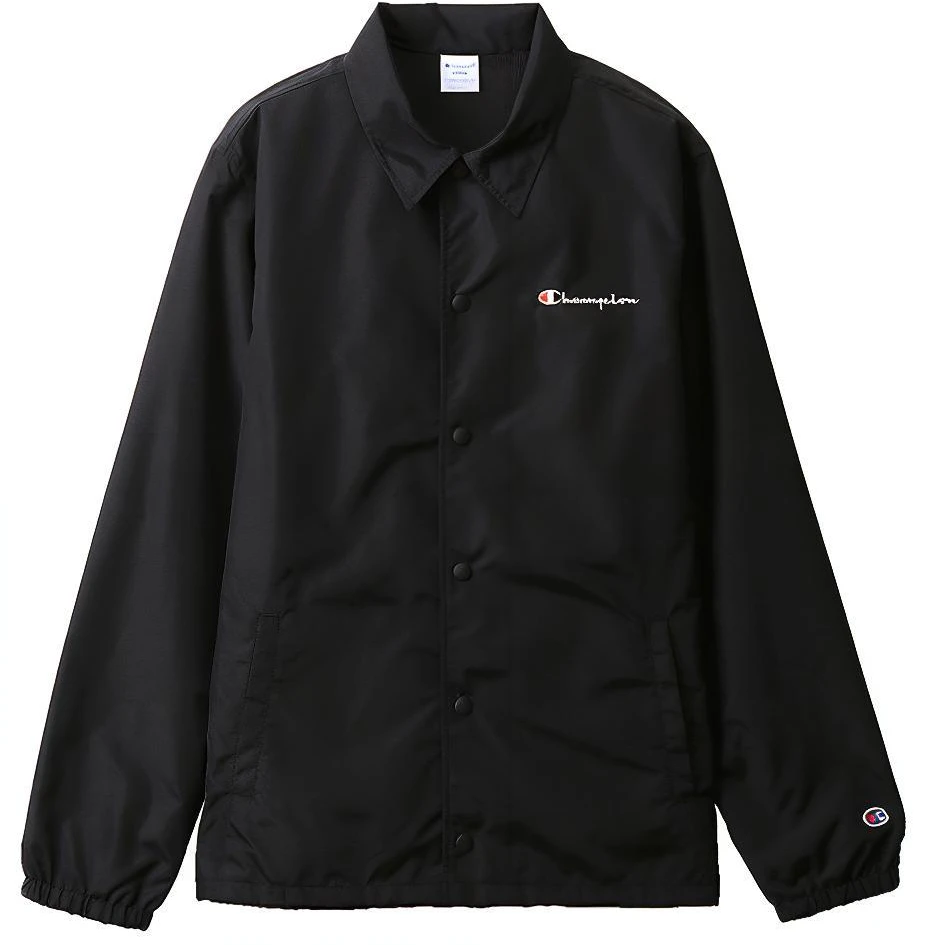 champion-cursive-logo-coach-jacket-japan-edition-unisex-black-c3-r601-090