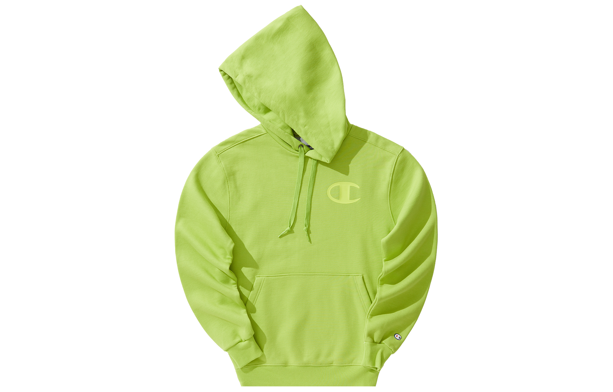 Champion Dopamine Hoodie Fluorescent Green Unisex Casual Couple Pullover UM-USW65