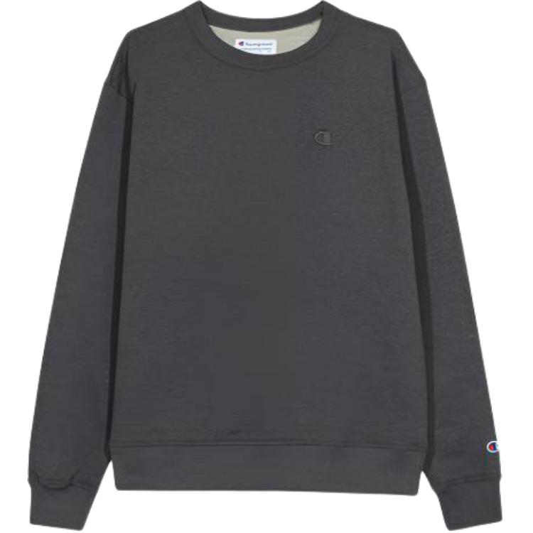 Champion Double Logo Embroidered Pullover Hoodie Grey (Unisex Couple Style) S0888-407D55-G61