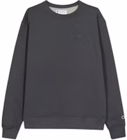 Champion Double Logo Embroidered Pullover Hoodie Grey (Unisex Couple Style) S0888-407D55-G61 Champion Double Logo Embroidered Pullover Hoodie Grey (Unisex Couple Style) S0888-407D55-G61
