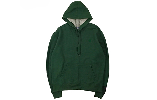 Champion Double Logo Hoodie Fleece Unisex Couple Style - Dark Green (US Version) S0889-407D55-014