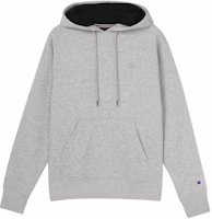 Champion Dual-Logo Hoodie Fleece Unisex Light Grey (US Version) S0889-407D55-806