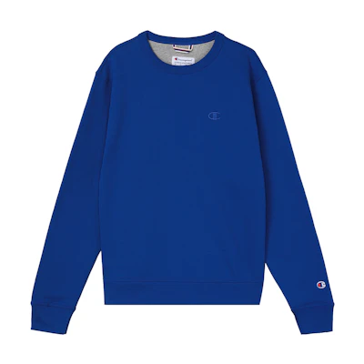 Champion Dual Logo Crewneck Sweatshirt Unisex Navy Blue (US Edition) S0888-GUX