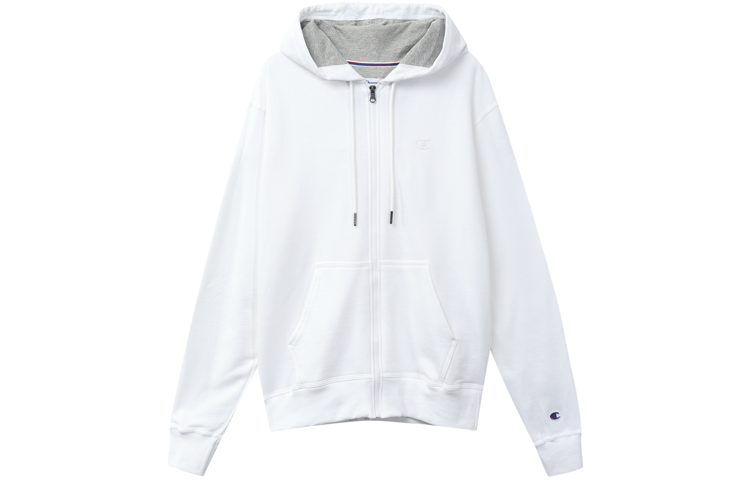 Champion Dual Logo Embroidered Fleece Zip Hoodie Unisex (US Version) S0891-407D55-045
