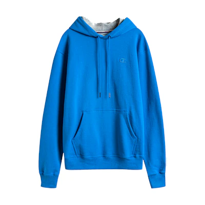 Champion Dual Logo Fleece Hoodie Unisex Sky Blue (US Version) S0889-407D55-7YF