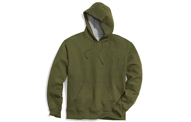 Champion Dual Logo Fleece Sweatshirt Army Green Unisex (US Version) S0889-407D55-UGA