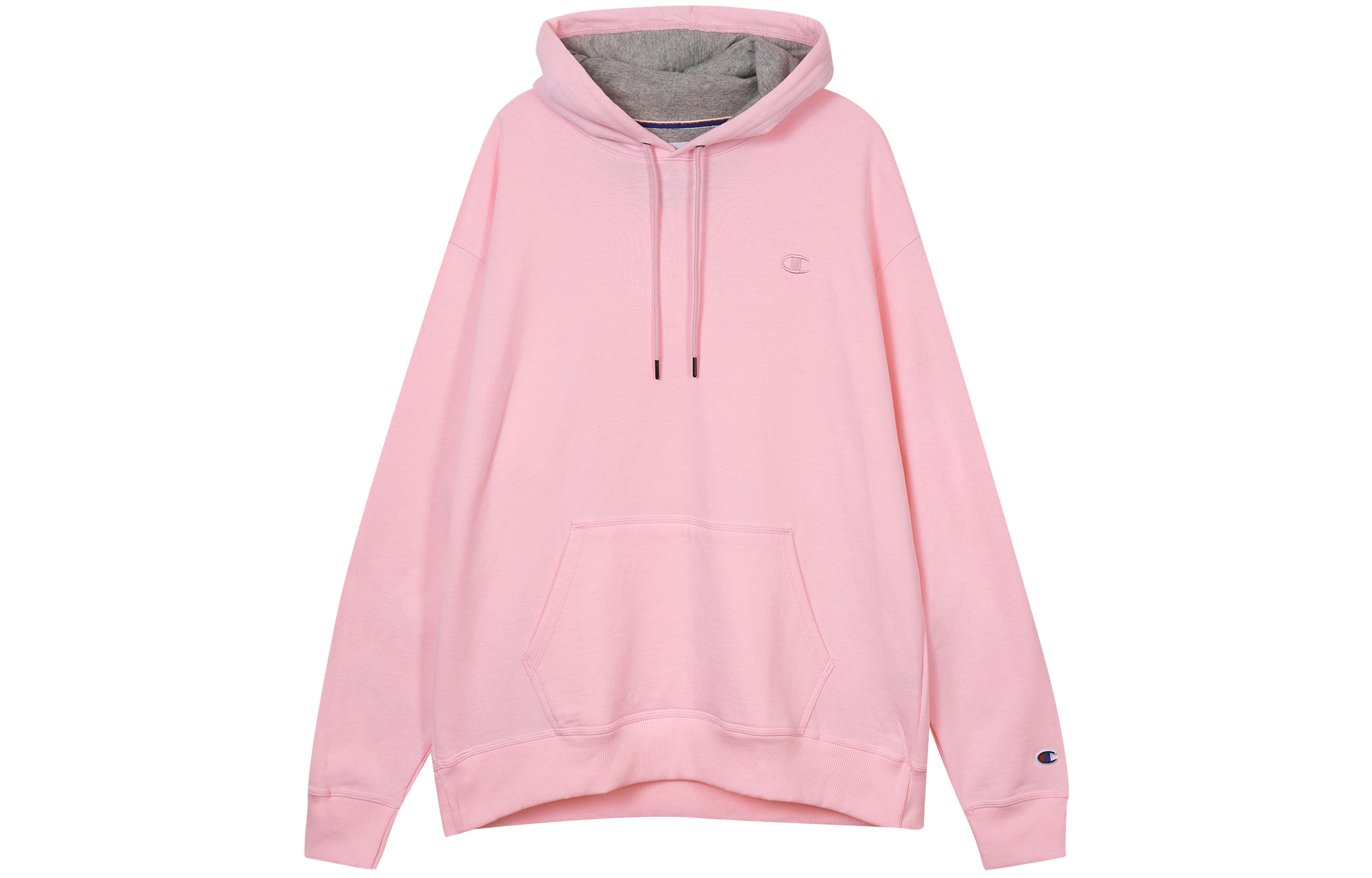 Champion Dual Logo Pullover Hoodie Pink - Unisex Winter Edition (US Version) S0889-17