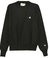 Champion Dual Logo Pullover Sweatshirt Unisex Black (US Version) GF70-Y06145-BKC Champion Dual Logo Pullover Sweatshirt Unisex Black (US Version) GF70-Y06145-BKC