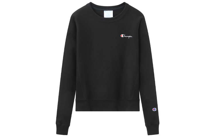 Champion Dual Logo Script Crewneck Pullover Sweatshirt Unisex GF750-Y08008-003