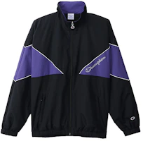 Champion Durable Waterproof Colorblock Jacket Japan Edition Unisex Black C3-Q606 Champion Durable Waterproof Colorblock Jacket Japan Edition Unisex Black C3-Q606