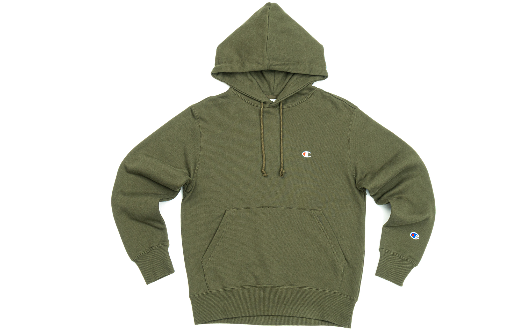 Champion Embroidered 'C' Logo Hoodie Loose Fit Unisex - Dark Green (Japan Exclusive) C3-Q101-M804