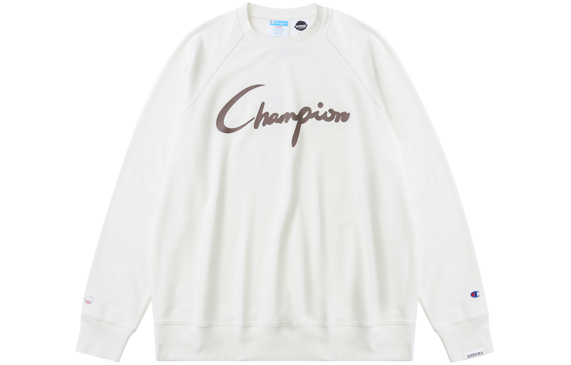 Champion Embroidered Logo Crewneck Sweatshirt Unisex Casual Sportswear UM-XSW03