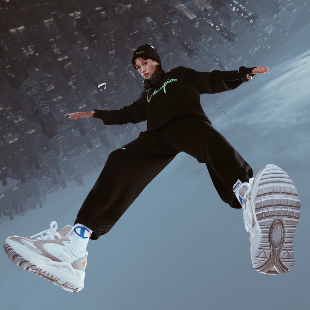 Cheap Champion Embroidered Logo Crewneck Sweatshirt Unisex Casual Sportswear UM-XSW03