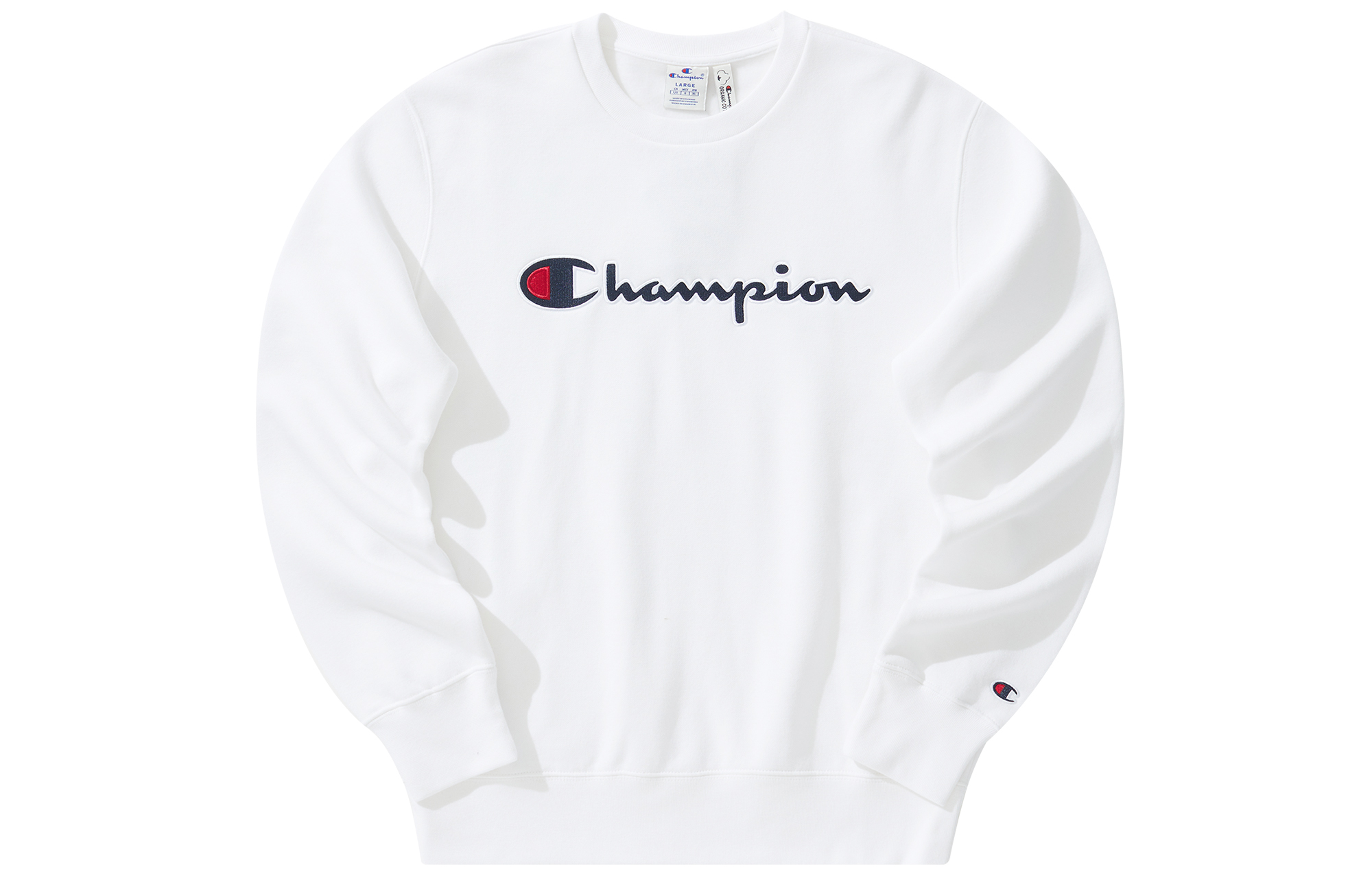 Champion Embroidered Logo Fleece Sweatshirt Unisex Casual Wear EM-USW08