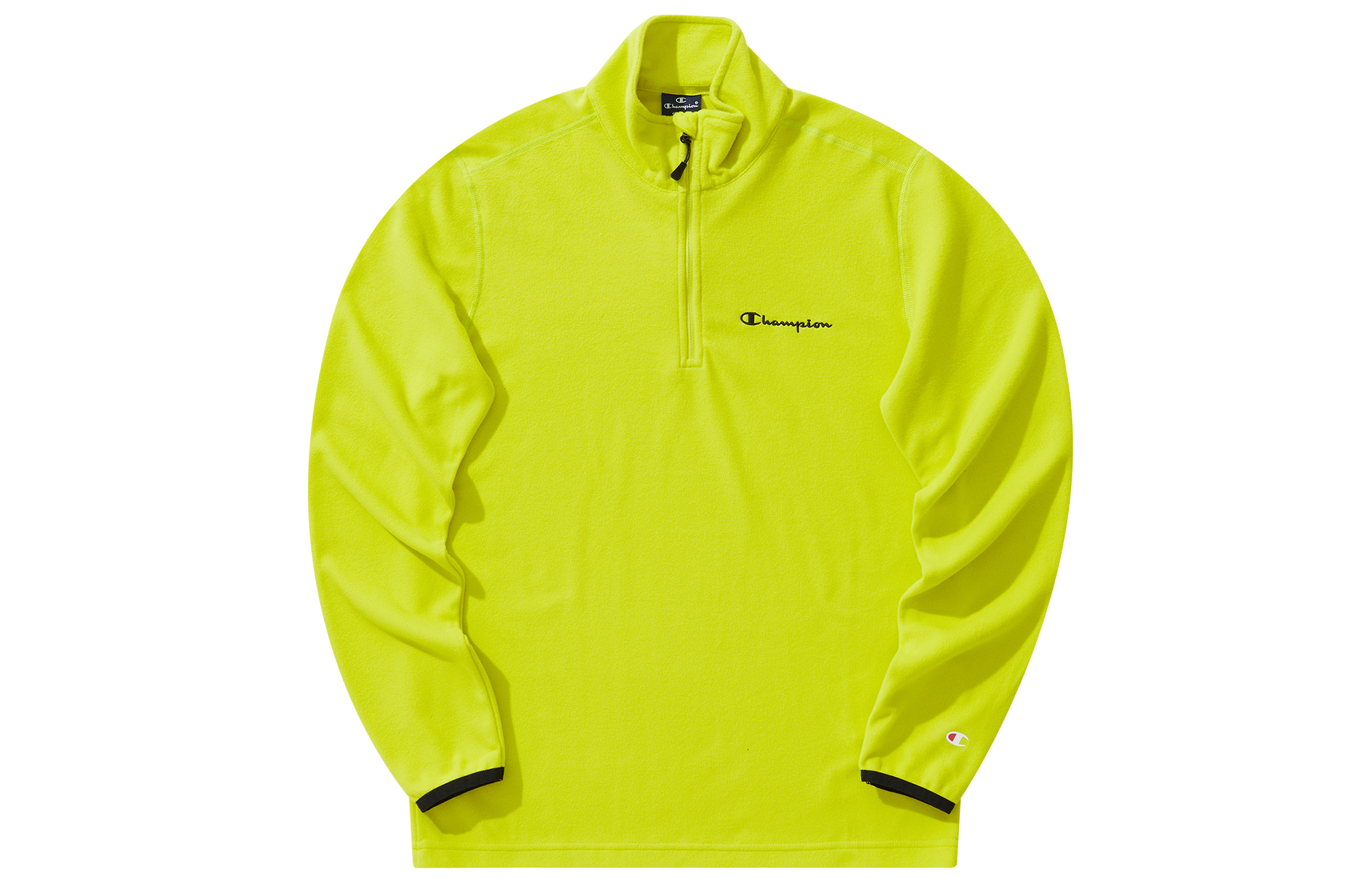 Order Champion Embroidered Logo Half-Zip Stand-Collar Oversized Jacket Unisex EM-UOT03