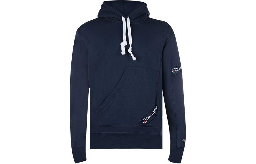 Champion Embroidered Logo Pullover Sweatshirt Solid Color 216549-BS58