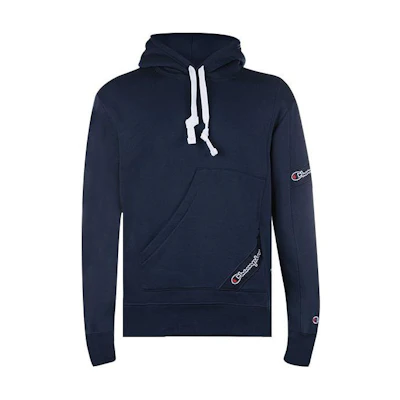 Champion Embroidered Logo Pullover Sweatshirt Solid Color 216549-BS58
