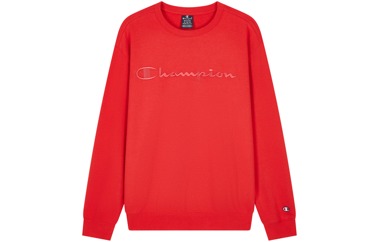 Champion Embroidered Script Logo Crewneck Sweatshirt Unisex Casual Style U4ASWEM22