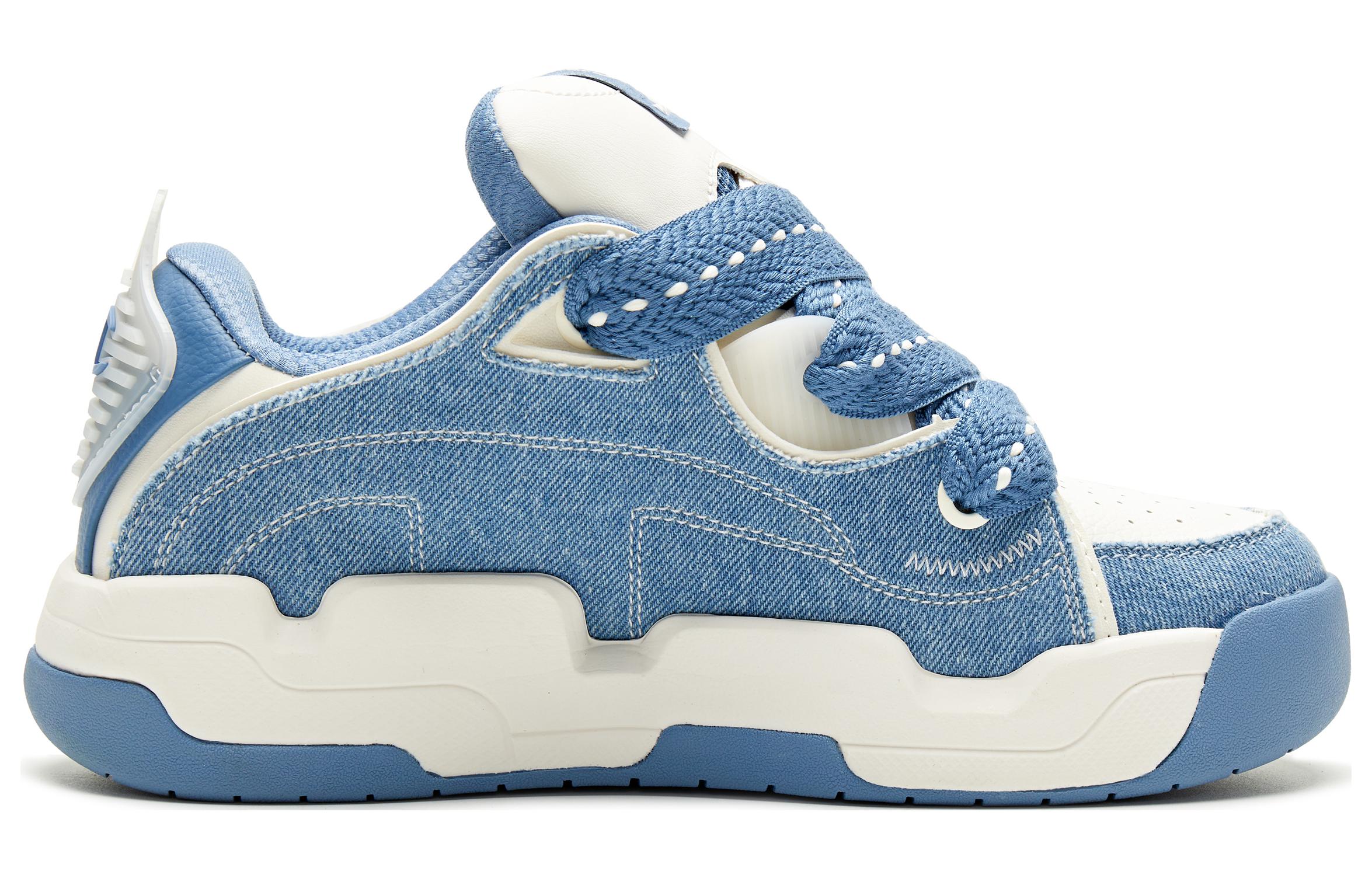 Champion Essentials 'Force Blue Milk White Velcro Fun Low-Top Sneakers' 圖 2